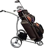 Generisch BeeGon Elektro-Golftrolley GT X400 Pro Silver Edition inkl....