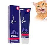 Zahnpflege-Gel Für Hunde & Katzen Pet Oral Cleansing Cream, 50g...