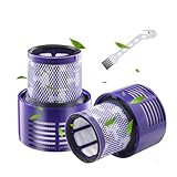 Laukowind 2x Filter für Dyson V10 SV12, Waschbarer Ersatzfilter mit...
