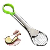Avocado Slicer Cutter Edelstahl Avocadoschneider Einfach zu säubern...