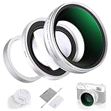 NEEWER 49mm 0,75x Weitwinkel und 1,4X Makro Objektiv Zusatz Lens für...