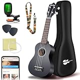 Everjoys Sopran Ukulele Set für Kinder und Erwachsene 21 Zoll Ukulele...