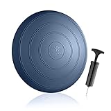 BODYMATE Ballsitzkissen Comfort inkl. Pumpe Navy-BLAU 33cm Durchmesser -...