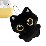 Générique Plüschtier, Katze, weich, Plüsch, schwarzes Kätzchen,...
