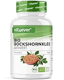 Bio Bockshornklee Aktiviert - 365 Kapseln - Hochdosiert mit 2600mg je...