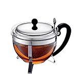 Bodum CHAMBORD Teebereiter (Edelstahlfilter, Edelstahldeckel, 1,0 liters)...