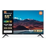 Xiaomi F, 55 Zoll (140 cm), 4K UHD, Smart TV, Fire TV, Triple Tuner...