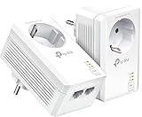 TP-Link TL-PA7027P KIT Powerline Netzwerkadapter (1000Mbit/s über...