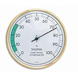 TFA Dostmann Analoges Sauna-Hygrometer, Luftfeuchtigkeit, hitzebeständig,...