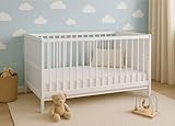 Baby Bliss - Babybett Kinderbett, Bett Nelly - Zweistufige Einstellung für...