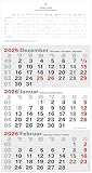 2026 Adina Wandkalender Dreimonatskalender B4
