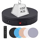 BAOSHISHAN Elektrischer Drehteller 100KG 30CM Elektrische Drehscheibe mit...