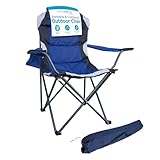 Internet's Best Gepolsterter Camping-Klappstuhl, Outdoor-Aktivitäten,...