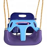KRUMAD Kinderschaukel Indoor & Outdoor, 3-in-1 Baby Schaukel, Verstellbare...