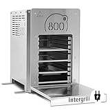 intergrill 800° Elektrogrill Edelstahl 2,88kW | Hochleistung Steakgrill...