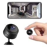 Mini Kamera 1080P Full HD WLAN Kamera Überwachung Innen Mini...