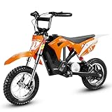 CCLIFE Elektro Motorrad Kinder Lithiumbatterie 36V 300W, 8/12/25 km/h,...