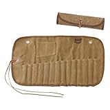 Utensilienkoffer, aufrollbare Bestecktasche, Mehrzweck-Besteck-Organizer,...