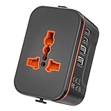 Universal Reiseadapter Weltweit, Reisestecker Adapter Weltweit...