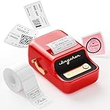 NIIMBOT B21 Etikettendrucker, Selbstklebendes Etikettiergerät Bluetooth...