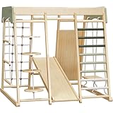 BanaSuper 8 in 1 Klettergerüst Kinder, Indoor Klettergerüst für Kinder,...