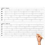Jahres-Wandkalender 2025 2025 mit Big Ass - Einfacher 12-Monatskalender...