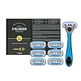 by Amazon Body & Intimate Körper-Rasierer Herren, 5-fach Klinge, Rasierer...