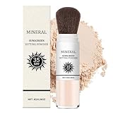 Clawrex Mineral Sunscreen Setting Powder, SPF 35 Sonnenschutz Puder, Loose...