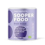 SOOPER FOOD® Brain Boost 200 g Pulver - Neuheit 2024 - Das Bio-Vegan-Addon...