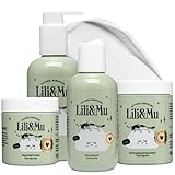 Lili&Mu - Baby Feuchtigkeitscreme + Natürliche Pflegeöl + Baby Zinkcreme...