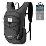 SKYSPER Rucksack Herren 15L Faltbarer Wanderrucksack Klein Tagesrucksack...