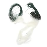 BESTonZON Monofilament Fischernetz Lagig mit Gewichtsabsenkung Leichtes...