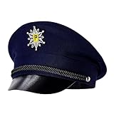 W WIDMANN MILANO Party Fashion - Polizeimütze für Erwachsene, dunkelblau,...