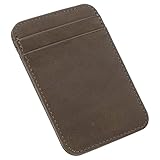 Mipcase Kartenhalter PU Leichte Kartenhülle für Visitenkarten Id Karten...