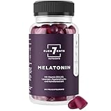 Melatonin Gummies zuckerfrei vegan mit Baldrian, Kamille, Lavendel &...