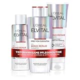 L'Oréal Paris Elvital Routine zur Haarreparatur mit Shampoo, Spülung und...