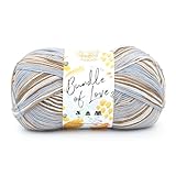 Lion Brand Yarn 149-224AB Bundle of Love Garn, Acryl, Verwittertes Holz, 1...