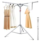 ANEWSIR Standtrockner Wäscheständer Hoch Klappbar mit 4 Flügeln,...
