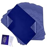 Vimmvid 100 Blatt Pauspapier A4, Durchschlagpapier Blaupapier Zum...