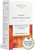 Sanhelios® AUGENWOHL Vitamin A + Lutein + Zink + Zeaxanthin + Heildelbeere...