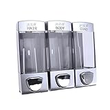 OSKOE Hotel Dusche und Pumpe Kammer Spender Haar Montiert Gel Muster...