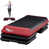 KM-Fit Fitness Stepper | Steppbrett Aerobic Stepper für zuhause |...