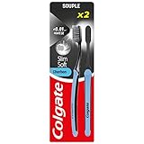 COLGATE - Zahnbürste Colgate Slim Soft Active Kohle – Zahnbürste mit...