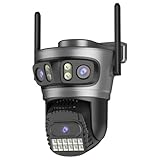 ANBIUX 3-in-1 überwachungskamera aussen WLAN - 2.4/5GHz WiFi Kamera...