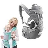 iuscacey Babytrage, 3-in-1 Verstellbarer Hüftsitz – Ergonomische Vorder-...