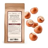 Kamelur Haselnüsse mit Schale aus Italien - 5kg - Hochwertige Nüsse mit...