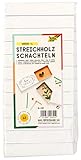 folia 2407 - Streichholzschachteln, ca. 11 x 6 x 2 cm groß, 12 Stück,...