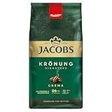 Jacobs Kaffeebohnen Krönung Crema, aromatisch mit Zitrus- & Nussnote,...