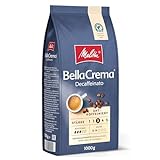 Melitta BellaCrema Decaffeinato Ganze Kaffee-Bohnen entkoffeiniert 1kg,...