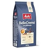 Melitta BellaCrema Decaffeinato Ganze Kaffee-Bohnen entkoffeiniert 1kg,...